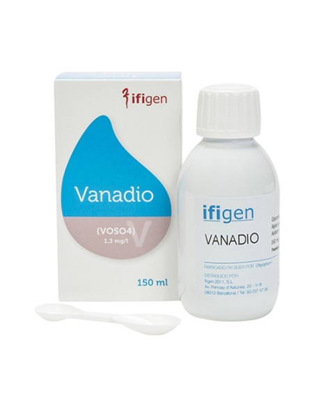 Vanadio (V) Oligoelementos 150 ml Ifigen