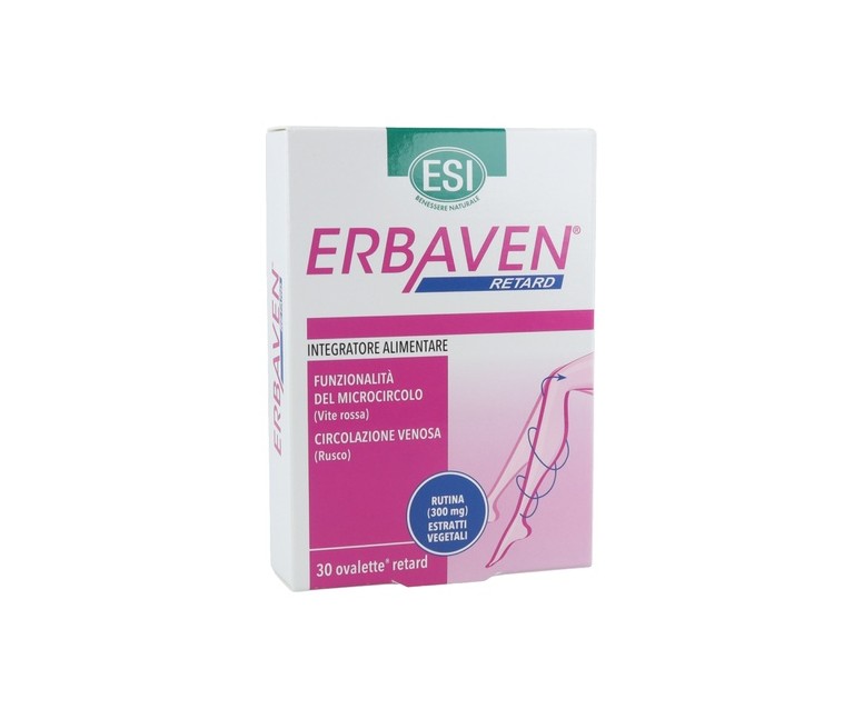 Erbaven Retard 30 tabletas ESI