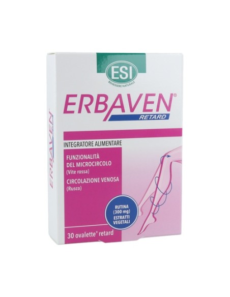 Erbaven Retard 30 tabletas ESI