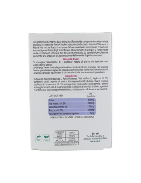 Erbaven Retard 30 tabletas ESI