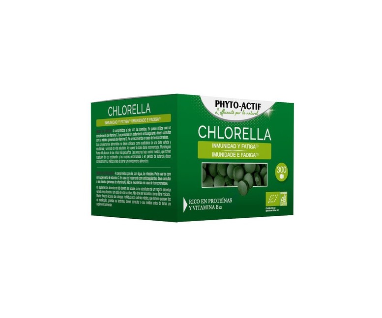 Chlorella Bio 300 comprimidos Phyto actif