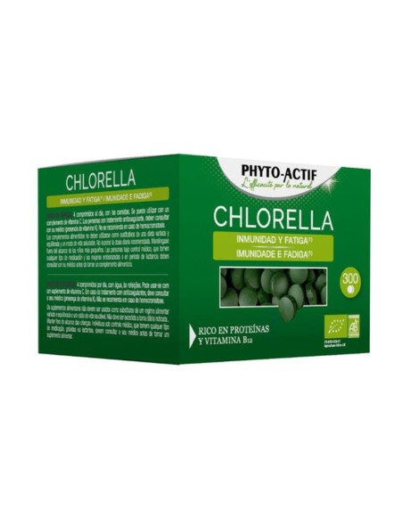 Chlorella Bio 300 comprimidos Phyto actif