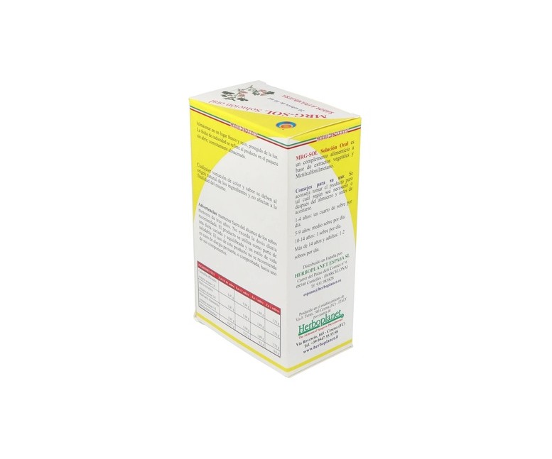 Mrg-Sol solución oral sistema digestivo 20 sobres Herboplanet