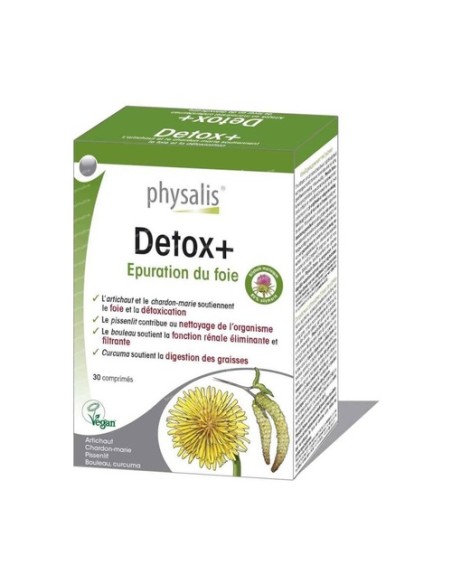 Detox+ 30 comprimidos Physalis