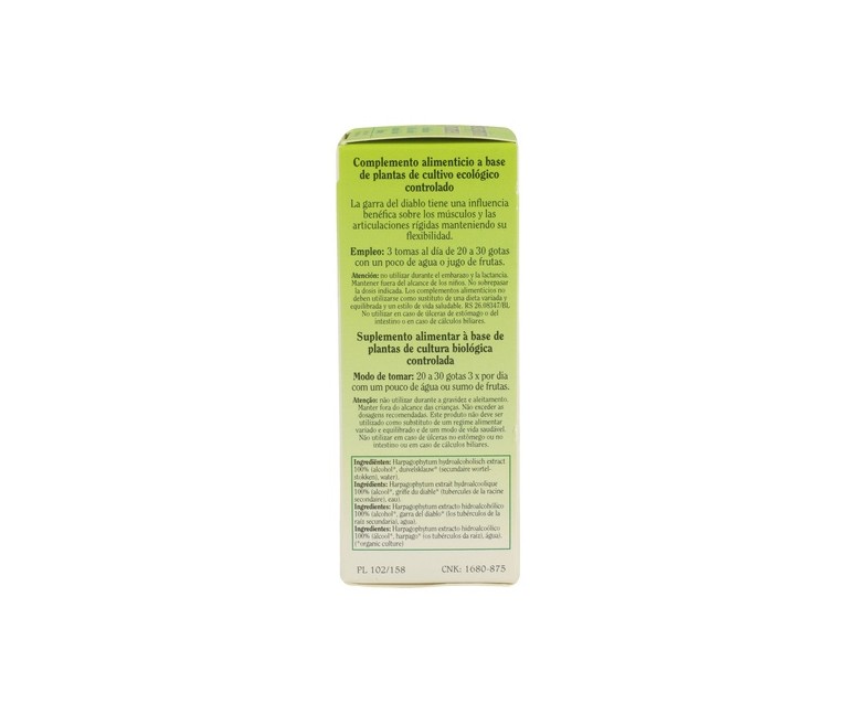 Harpagophytum Procumbens (Harpago) 50 ml Biover