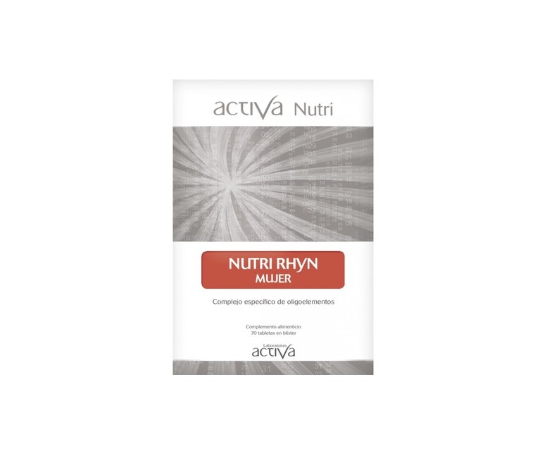Nutri rhyn mujer 70 comprimidos masticables Activa