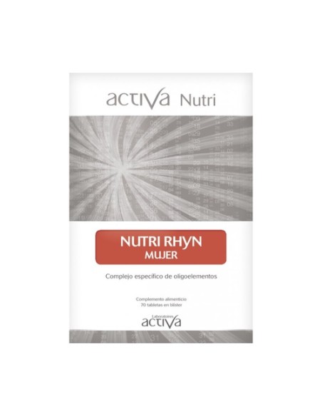 Nutri rhyn mujer 70 comprimidos masticables Activa