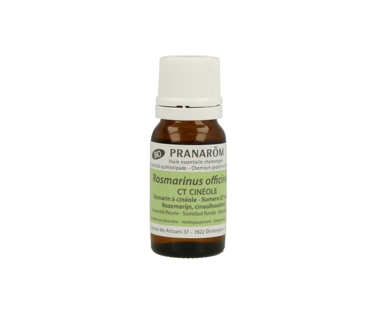 Aceite Esencial De Romero Qt Cineol 10 ml Pranarom