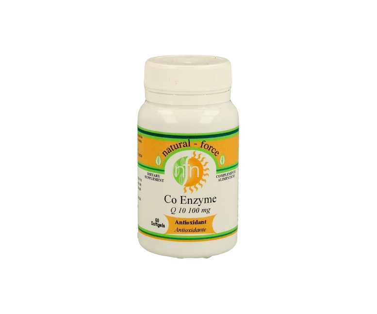 Coenzima Q10 60 perlas de 100mg Nutri-Force