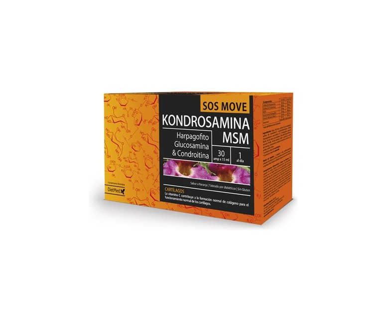 Kondrosamina SOS Move 30 ampollas de 15ml Dietmed