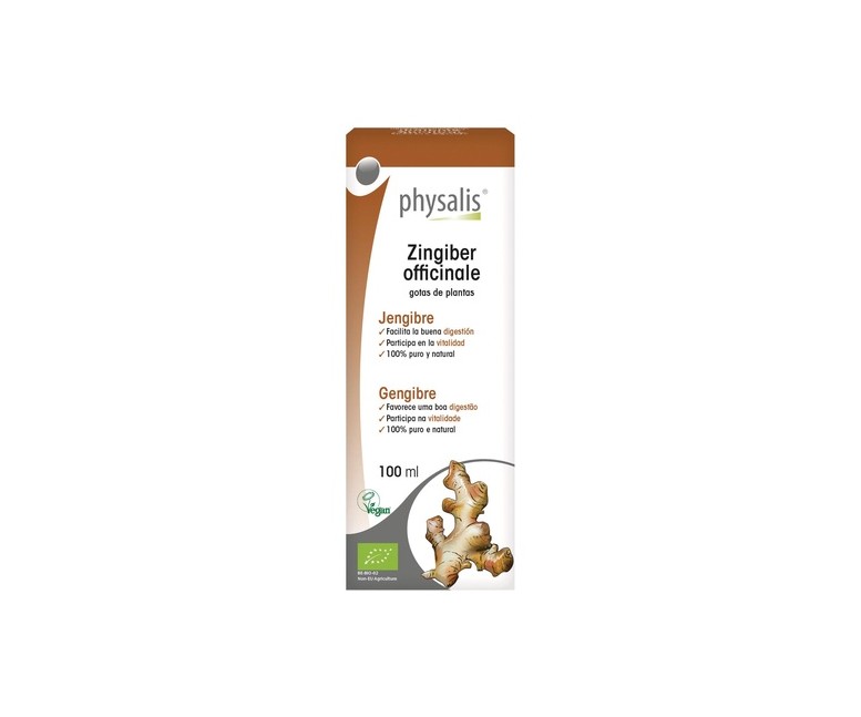 Extracto de jengibre Bio 100 ml Physalis