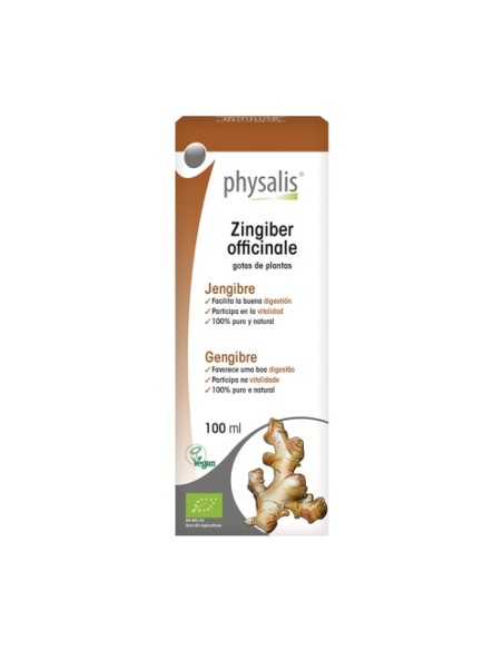 Extracto de jengibre Bio 100 ml Physalis