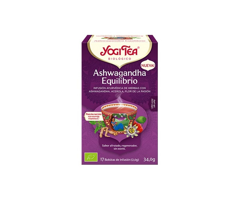 Ashwagandha equilibrio 17 bolsitas infusoras de 2g Yogi Tea