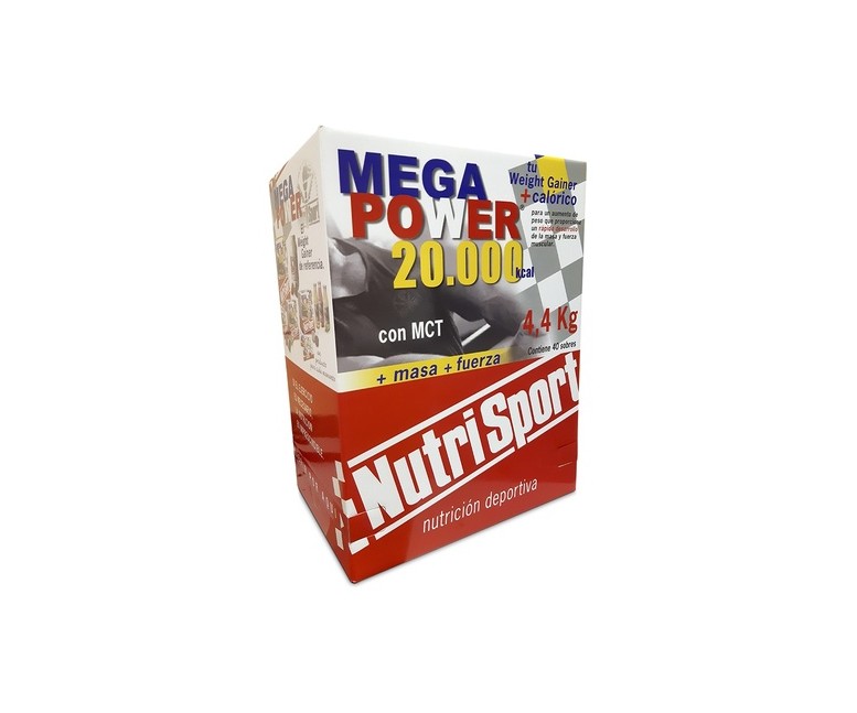 Megapower 20.000 Kcal Chocolate 40 sobres Nutrisport