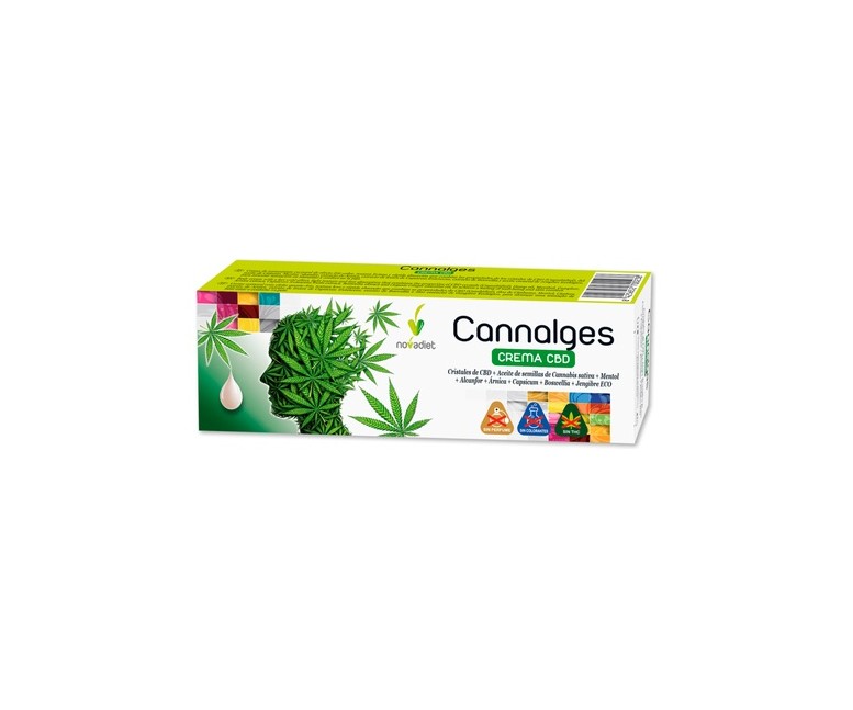 Cannalges crema de Cbd 60 ml de crema Nova Diet