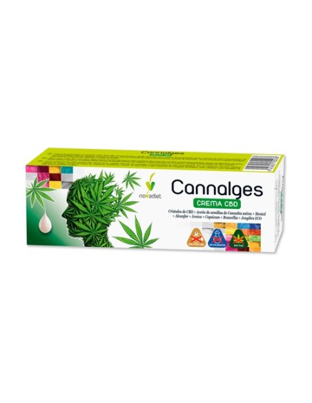 Cannalges crema de Cbd 60 ml de crema Nova Diet