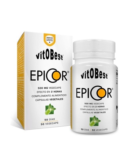 Epicor sistema inmunitario 50 cápsulas vegetales de 500mg Vit.o.best