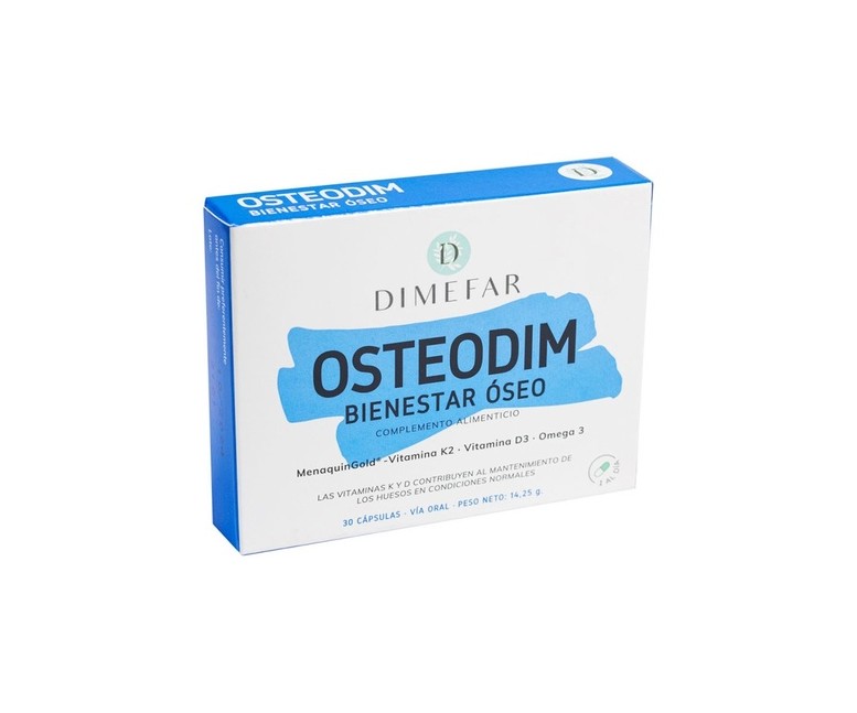 Osteodim bienestar óseo 30 cápsulas Dimefar