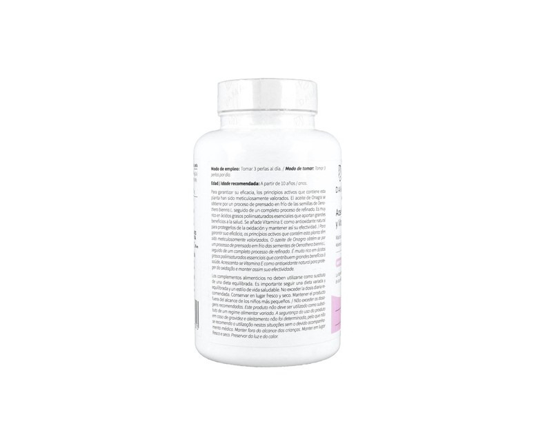 Aceite de Onagra y Vitamina E 180 perlas Herbora