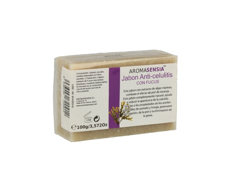 Jabón Anti-celulitis con Fucus 100 g Aromasensia
