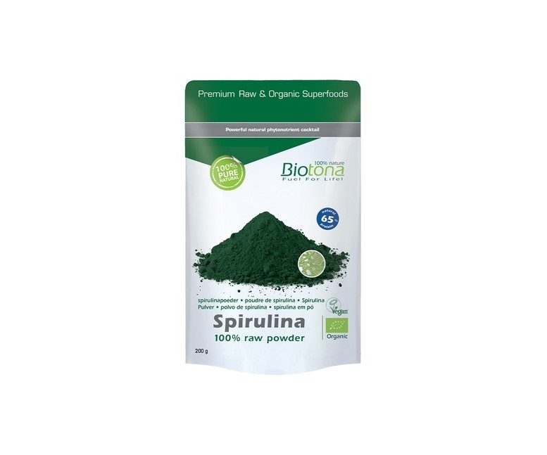 Espirulina 200 g de polvo Biotona