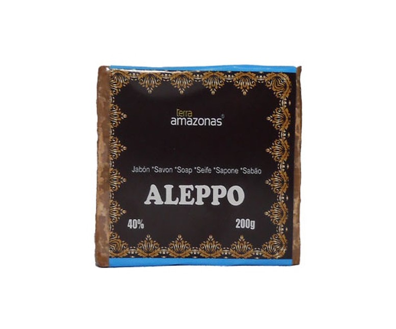 Jabon de Alepo 40% ac. Laurel 200 g Terra Amazonas