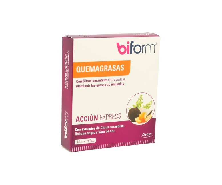 Accion 7 Días (Quemagrasas) 14 cápsulas Biform