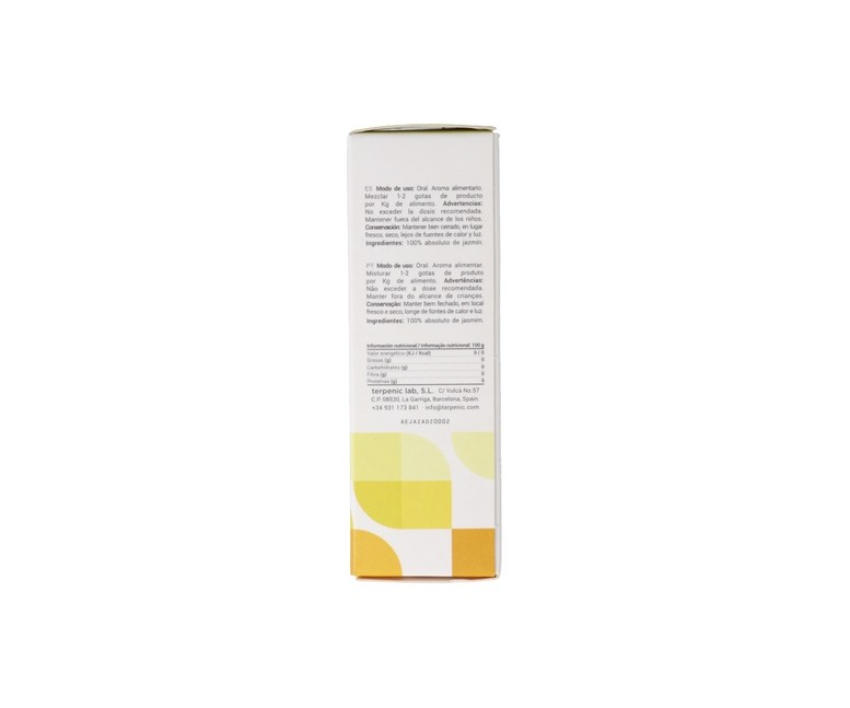 Aceite Esencial Jazmin Absoluto 2 ml Terpenic