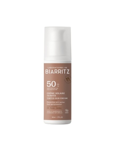 Crema Facial Color Dorado SPF50 50 ml de crema Laboratoires de Biarritz