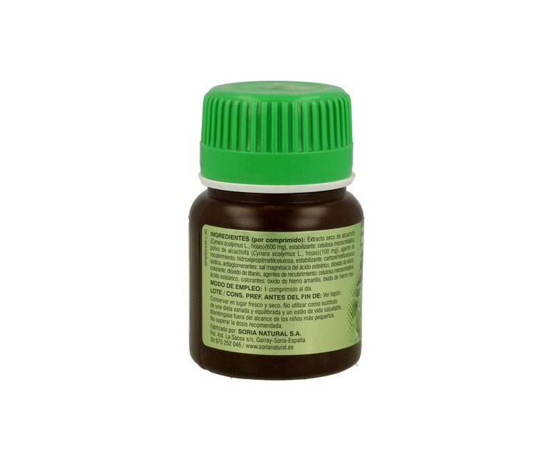 Green Vit+Min 10 Alcachofa 900 mg 30 comprimidos Soria Natural