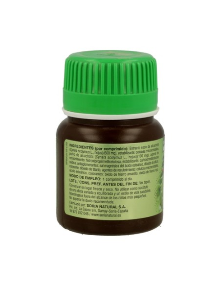 Green Vit+Min 10 Alcachofa 900 mg 30 comprimidos Soria Natural