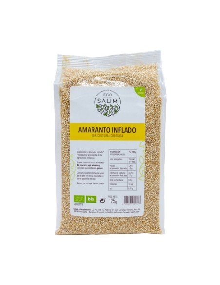 Amaranto hinchado Ecológico 125 g Eco Salim