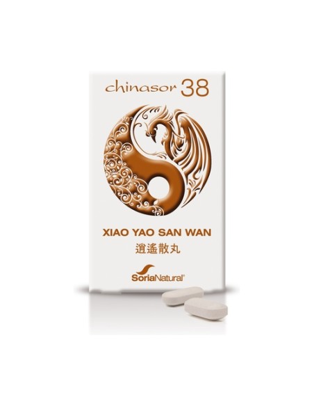 Chinasor 38 xiao yao san wan 30 comprimidos de 1280mg Soria Natural