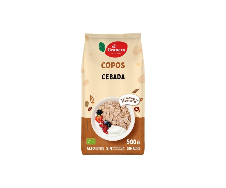 Copos de Cebada Bio 500 g El Granero Integral