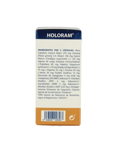 Holoram Alegrum 60 cápsulas Equisalud