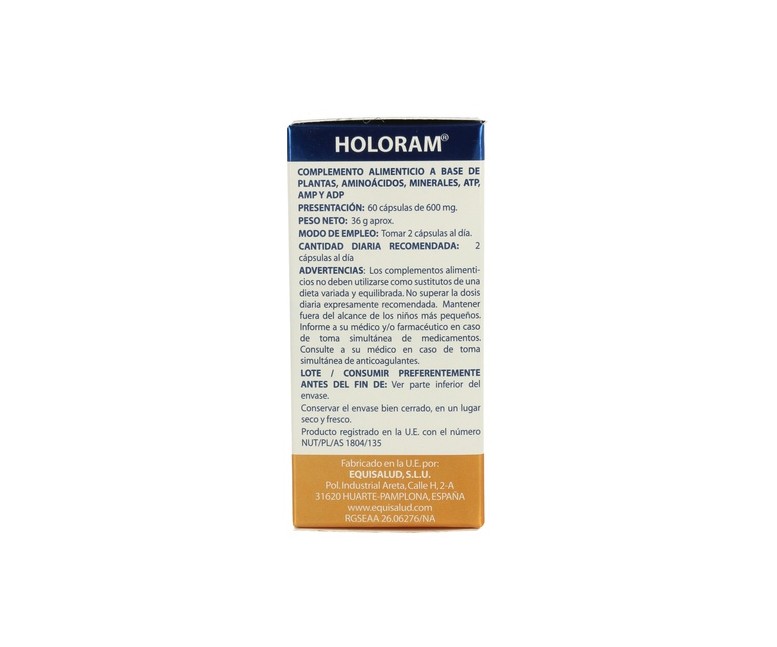 Holoram Alegrum 60 cápsulas Equisalud