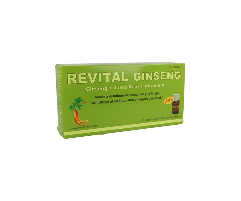 Revital Ginseng 20 ampollas Pharma Otc