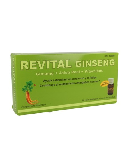 Revital Ginseng 20 ampollas Pharma Otc