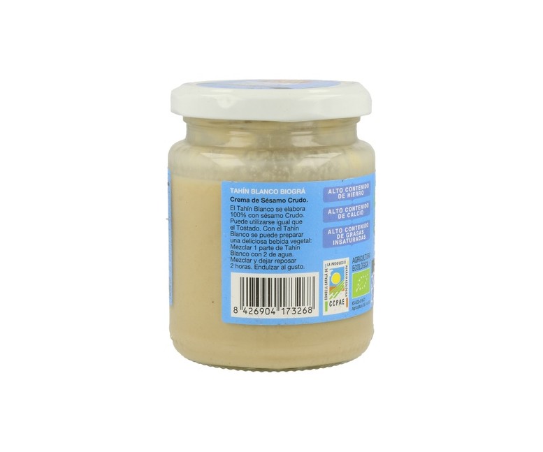 Tahín Blanco Bio 200 g Biográ