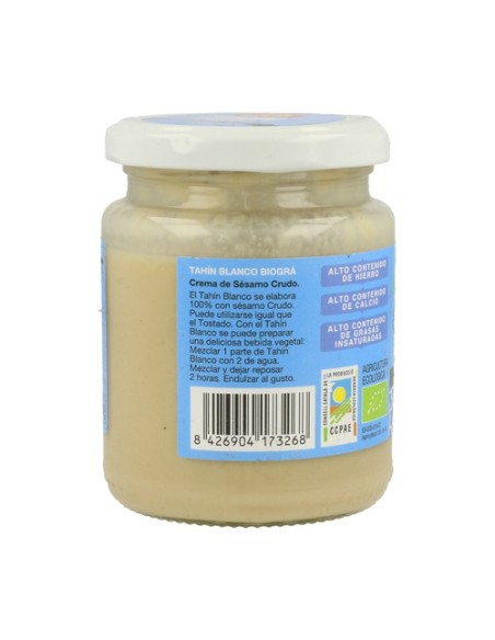 Tahín Blanco Bio 200 g Biográ