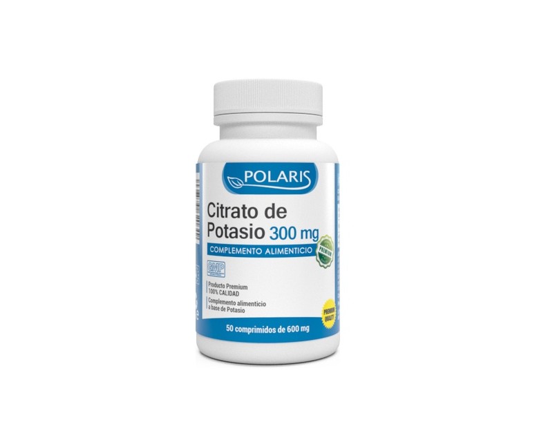 Potasio Citrato 300 mh 50 comprimidos de 600mg Polaris Formula