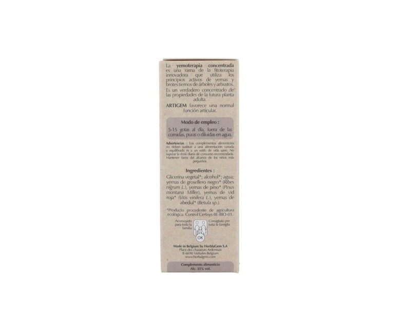 Artigem 50 ml Herbalgem