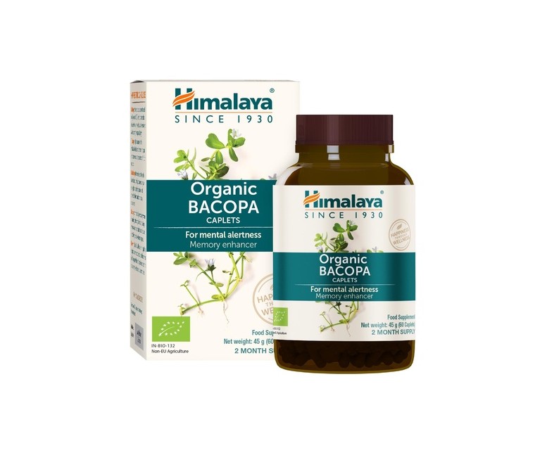 Bacopa organic 60 cápsulas Himalaya Herbals