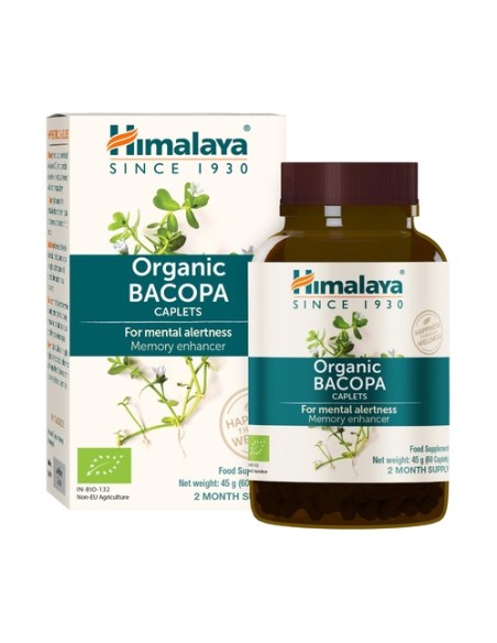 Bacopa organic 60 cápsulas Himalaya Herbals