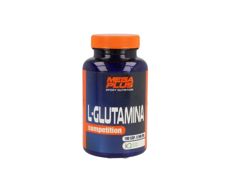 L-Glutamina 180 cápsulas Mega Plus