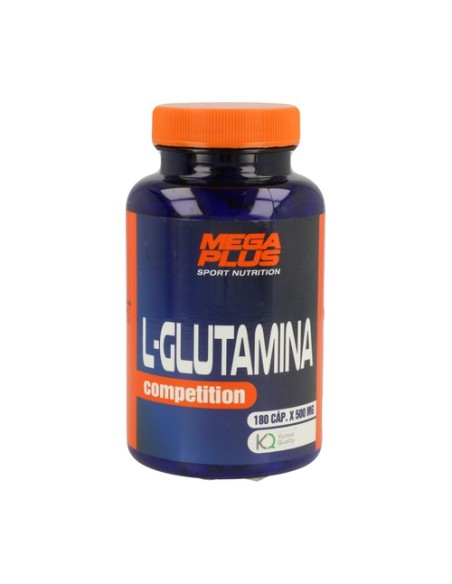 L-Glutamina 180 cápsulas Mega Plus