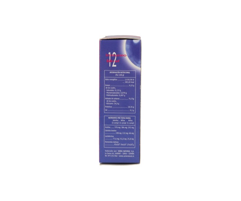 Inmuneo 12 Bb y St 48 comprimidos Soria Natural