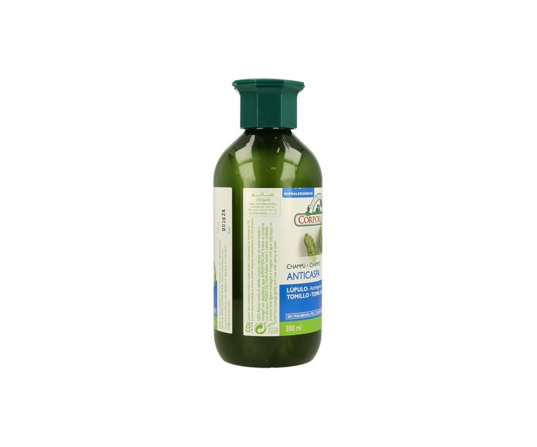 Champú Anticaspa Lúpulo y Hinojo 300 ml de gel Corpore Sano