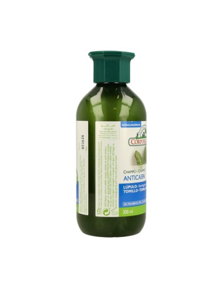 Champú Anticaspa Lúpulo y Hinojo 300 ml de gel Corpore Sano