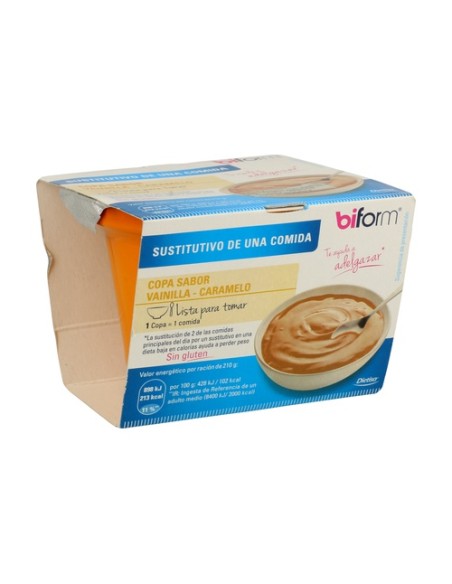 Copa De Vainilla Y Caramelo 210 g Biform